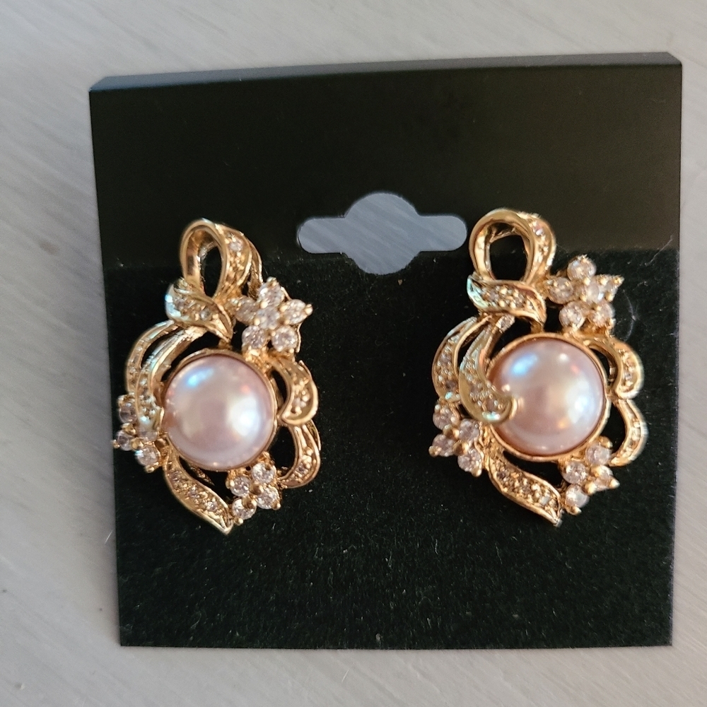 925 sterling silver 14k gold overlay - Picture 2 of 3